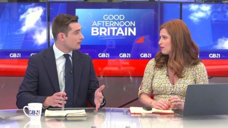 GB News stars find out they have ‘no romantic connection’ LIVE ON AIR as they put bond to AI test